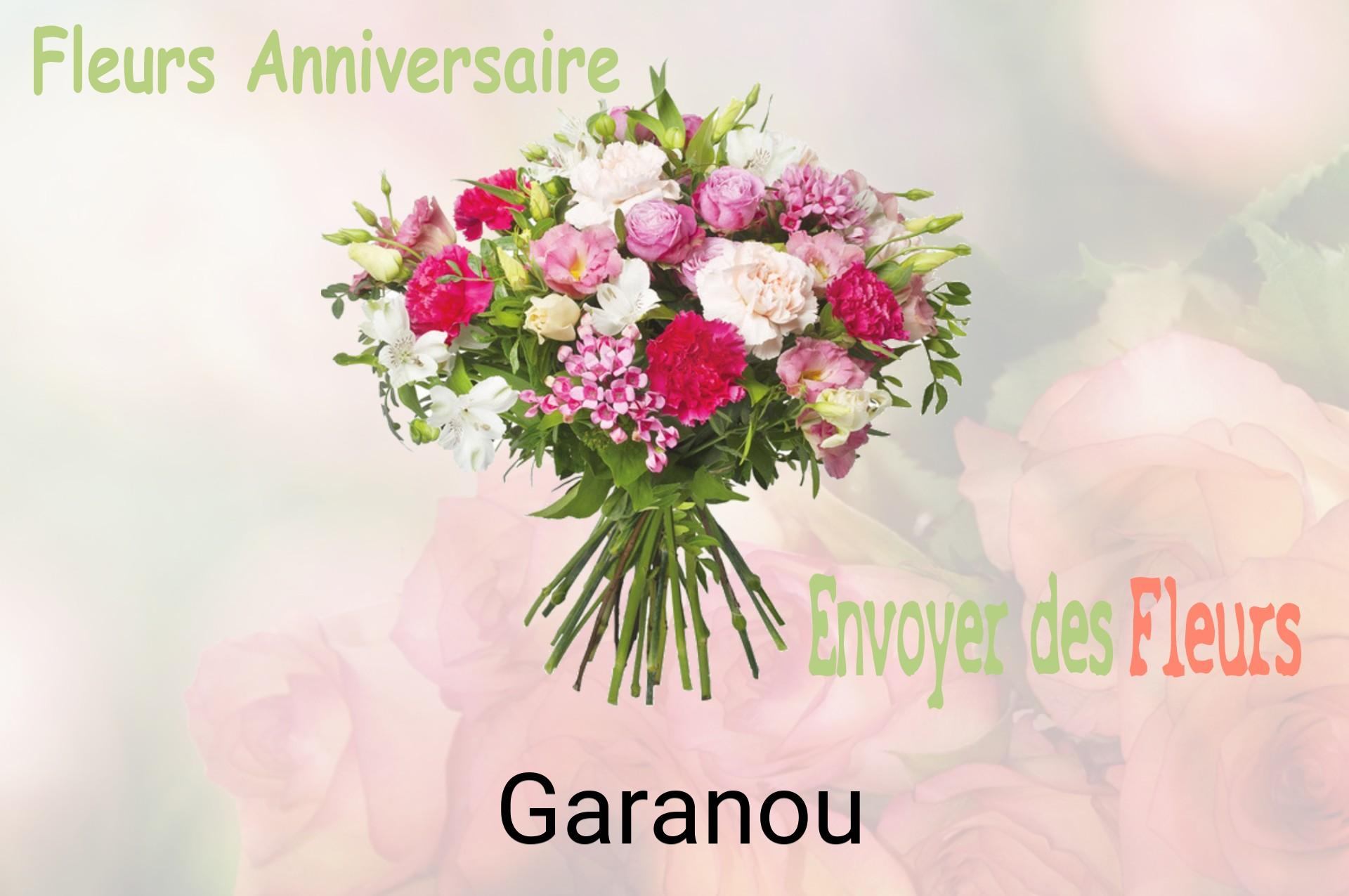 Bouquet de fleurs d’anniversaire livré à Garanou